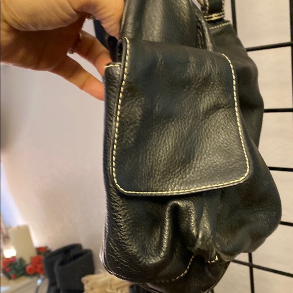 LRL Black Leather Women's Bag - Picture 3 of 14